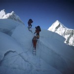 73 - Mt.Everest - Lezení v ledopádu Khumbu (60x40)