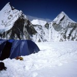 Himálaj-Nepál-Mt. Everest Mt.Everest, I. výškový tábor  |  Himalaya-Nepal-Mt. Everest Camp (1987)